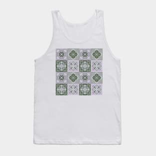 French mosaic Tank Top